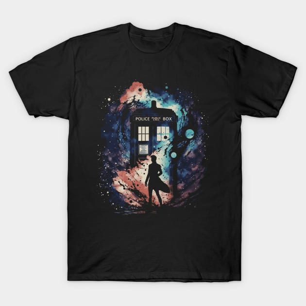 Dr Who - Wibbly wobbly timey wimey stuff. T-Shirt by DesignedbyWizards